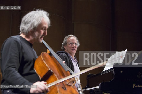 BACH NET WORKS MARIO BRUNELLO VIOLONCELLO URI CAINE PIANOFORTE - Ferrara 27-01-2015 ©Marco Nirmal Caselli/Rosebud2