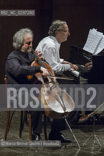 BACH NET WORKS MARIO BRUNELLO VIOLONCELLO URI CAINE PIANOFORTE - Ferrara 27-01-2015 ©Marco Nirmal Caselli/Rosebud2