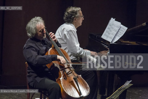 BACH NET WORKS MARIO BRUNELLO VIOLONCELLO URI CAINE PIANOFORTE - Ferrara 27-01-2015 ©Marco Nirmal Caselli/Rosebud2