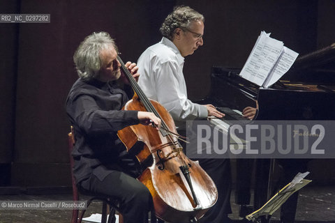 BACH NET WORKS MARIO BRUNELLO VIOLONCELLO URI CAINE PIANOFORTE - Ferrara 27-01-2015 ©Marco Nirmal Caselli/Rosebud2
