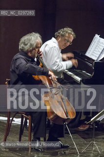 BACH NET WORKS MARIO BRUNELLO VIOLONCELLO URI CAINE PIANOFORTE - Ferrara 27-01-2015 ©Marco Nirmal Caselli/Rosebud2
