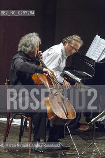 BACH NET WORKS MARIO BRUNELLO VIOLONCELLO URI CAINE PIANOFORTE - Ferrara 27-01-2015 ©Marco Nirmal Caselli/Rosebud2