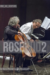 BACH NET WORKS MARIO BRUNELLO VIOLONCELLO URI CAINE PIANOFORTE - Ferrara 27-01-2015 ©Marco Nirmal Caselli/Rosebud2