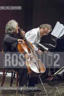 BACH NET WORKS MARIO BRUNELLO VIOLONCELLO URI CAINE PIANOFORTE - Ferrara 27-01-2015 ©Marco Nirmal Caselli/Rosebud2