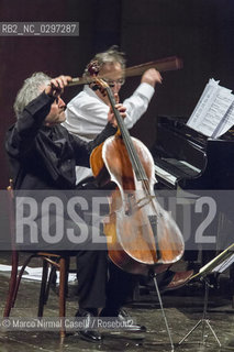 BACH NET WORKS MARIO BRUNELLO VIOLONCELLO URI CAINE PIANOFORTE - Ferrara 27-01-2015 ©Marco Nirmal Caselli/Rosebud2