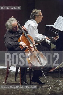 BACH NET WORKS MARIO BRUNELLO VIOLONCELLO URI CAINE PIANOFORTE - Ferrara 27-01-2015 ©Marco Nirmal Caselli/Rosebud2