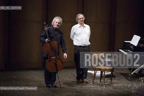 BACH NET WORKS MARIO BRUNELLO VIOLONCELLO URI CAINE PIANOFORTE - Ferrara 27-01-2015 ©Marco Nirmal Caselli/Rosebud2
