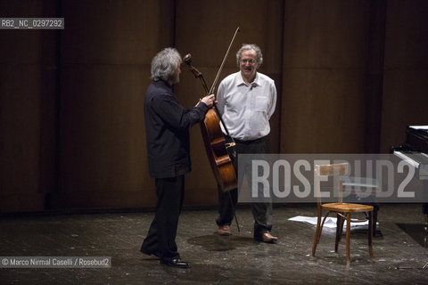 BACH NET WORKS MARIO BRUNELLO VIOLONCELLO URI CAINE PIANOFORTE - Ferrara 27-01-2015 ©Marco Nirmal Caselli/Rosebud2