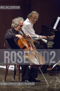 BACH NET WORKS MARIO BRUNELLO VIOLONCELLO URI CAINE PIANOFORTE - Ferrara 27-01-2015 ©Marco Nirmal Caselli/Rosebud2