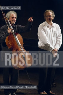 BACH NET WORKS MARIO BRUNELLO VIOLONCELLO URI CAINE PIANOFORTE - Ferrara 27-01-2015 ©Marco Nirmal Caselli/Rosebud2