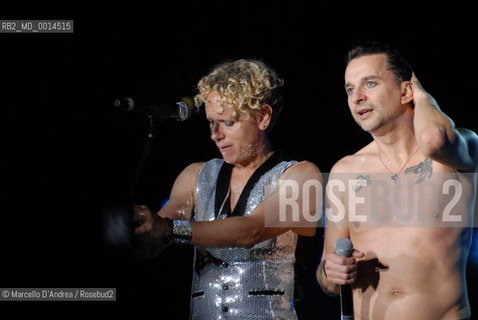 16 JUN 2009, ROME OLIMPIC STADIUM: DEPECHE MODE IN CONCERT. ©Marcello DAndrea/Rosebud2