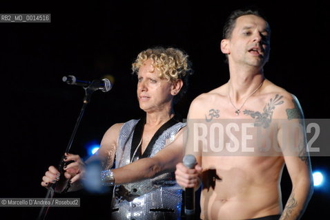 16 JUN 2009, ROME OLIMPIC STADIUM: DEPECHE MODE IN CONCERT. ©Marcello DAndrea/Rosebud2