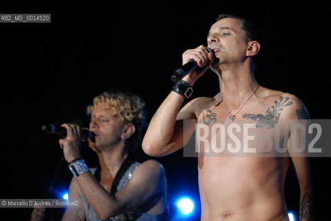 16 JUN 2009, ROME OLIMPIC STADIUM: DEPECHE MODE IN CONCERT. ©Marcello DAndrea/Rosebud2