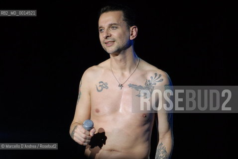 16 JUN 2009, ROME OLIMPIC STADIUM: DEPECHE MODE IN CONCERT. ©Marcello DAndrea/Rosebud2