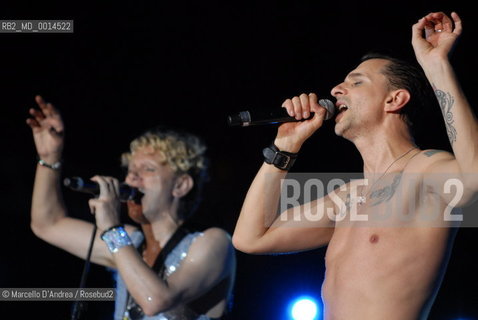 16 JUN 2009, ROME OLIMPIC STADIUM: DEPECHE MODE IN CONCERT. ©Marcello DAndrea/Rosebud2