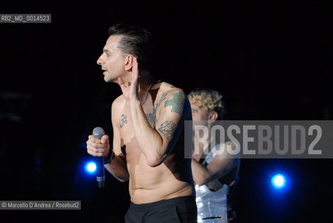 16 JUN 2009, ROME OLIMPIC STADIUM: DEPECHE MODE IN CONCERT. ©Marcello DAndrea/Rosebud2