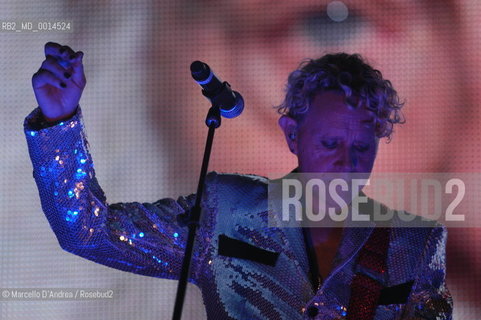 16 JUN 2009, ROME OLIMPIC STADIUM: DEPECHE MODE IN CONCERT. ©Marcello DAndrea/Rosebud2