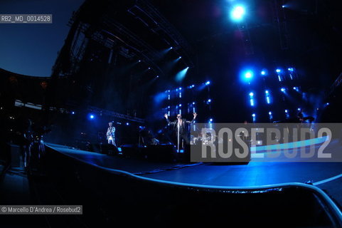 16 JUN 2009, ROME OLIMPIC STADIUM: DEPECHE MODE IN CONCERT. ©Marcello DAndrea/Rosebud2