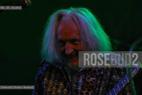 05 jul 2009, Rome villa Ada: Daevid Allen, Gong in concert. ©Marcello DAndrea/Rosebud2