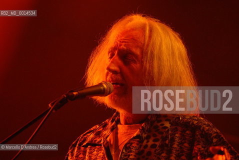 05 jul 2009, Rome villa Ada: Daevid Allen, Gong in concert. ©Marcello DAndrea/Rosebud2