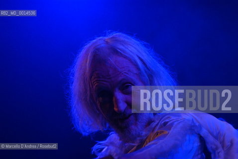 05 jul 2009, Rome villa Ada: Daevid Allen, Gong in concert. ©Marcello DAndrea/Rosebud2