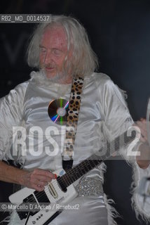 05 jul 2009, Rome villa Ada: Daevid Allen, Gong in concert. ©Marcello DAndrea/Rosebud2