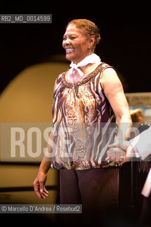 03 AUG 2010, CASERTA: DIONNE WARWICK IN CONCERT. ©Marcello DAndrea/Rosebud2