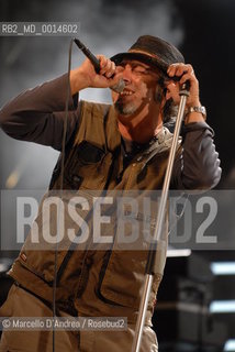 13 aug 2009, Alife ( CE ): LUCA CARBONI in concert. ©Marcello DAndrea/Rosebud2