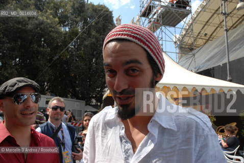 01 May 2009, Rome piazza S. Giovanni: ROBERTO ANGELINI ( MAY FIRST FESTIVAL ). ©Marcello DAndrea/Rosebud2