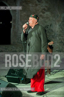 19 Aug 2012, Scala ( SA ): Peppe Barra in concert. ©Marcello DAndrea/Rosebud2