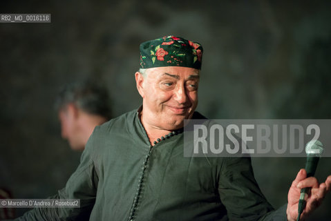 19 Aug 2012, Scala ( SA ): Peppe Barra in concert. ©Marcello DAndrea/Rosebud2