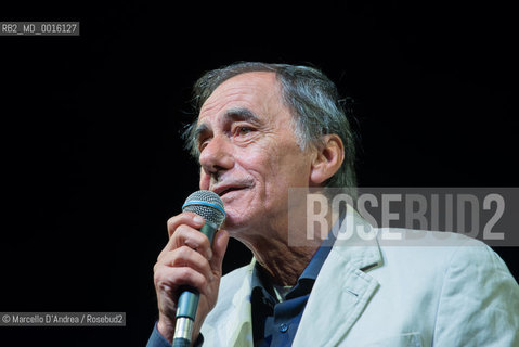 20 Aug 2012, Letino ( CE ): Roberto Vecchioni in concert. ©Marcello DAndrea/Rosebud2