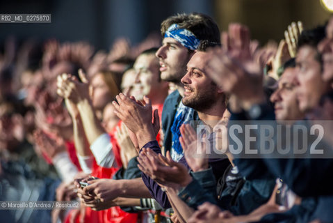 23 May 2013, Naples plebiscitos square: BRUCE SPRINGSTEEN and the ESTREET BAND IN CONCERT. ©Marcello DAndrea/Rosebud2