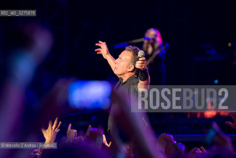 23 May 2013, Naples plebiscitos square: BRUCE SPRINGSTEEN and the ESTREET BAND IN CONCERT. ©Marcello DAndrea/Rosebud2