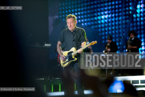 23 May 2013, Naples plebiscitos square: BRUCE SPRINGSTEEN and the ESTREET BAND IN CONCERT. ©Marcello DAndrea/Rosebud2