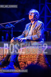 07 sep 2013, Casertavecchia (CE): Franco Battiato in concert. ©Marcello DAndrea/Rosebud2