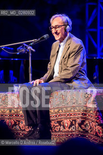 07 sep 2013, Casertavecchia (CE): Franco Battiato in concert. ©Marcello DAndrea/Rosebud2