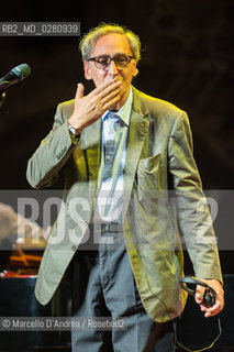07 sep 2013, Casertavecchia (CE): Franco Battiato in concert. ©Marcello DAndrea/Rosebud2
