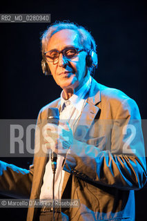 07 sep 2013, Casertavecchia (CE): Franco Battiato in concert. ©Marcello DAndrea/Rosebud2