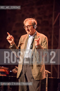 07 sep 2013, Casertavecchia (CE): Franco Battiato in concert. ©Marcello DAndrea/Rosebud2