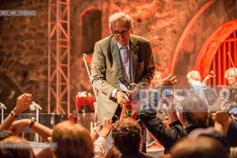 07 sep 2013, Casertavecchia (CE): Franco Battiato in concert. ©Marcello DAndrea/Rosebud2