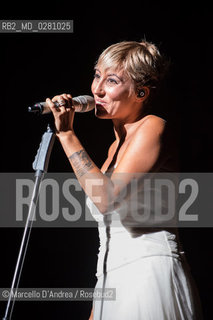 09 sep 2013, Casertavecchia (CE): Malika Ayane in concert (43° settembre al borgo). ©Marcello DAndrea/Rosebud2