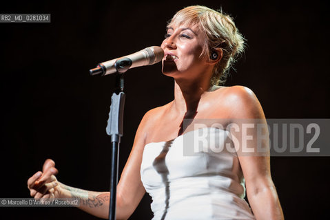 09 sep 2013, Casertavecchia (CE): Malika Ayane in concert (43° settembre al borgo). ©Marcello DAndrea/Rosebud2