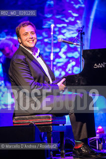 10 sep 2013, Casertavecchia (CE): Raphael Gualazzi in concert (43° settembre al borgo). ©Marcello DAndrea/Rosebud2