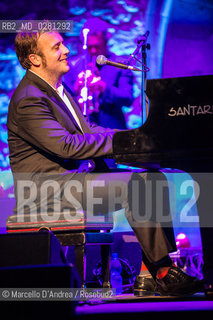 10 sep 2013, Casertavecchia (CE): Raphael Gualazzi in concert (43° settembre al borgo). ©Marcello DAndrea/Rosebud2