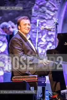 10 sep 2013, Casertavecchia (CE): Raphael Gualazzi in concert (43° settembre al borgo). ©Marcello DAndrea/Rosebud2