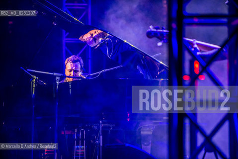 10 sep 2013, Casertavecchia (CE): Raphael Gualazzi in concert (43° settembre al borgo). ©Marcello DAndrea/Rosebud2
