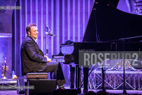 10 sep 2013, Casertavecchia (CE): Raphael Gualazzi in concert (43° settembre al borgo). ©Marcello DAndrea/Rosebud2