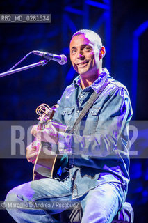 12 sep 2013, Casertavecchia (CE): Alex Britti in concert (43° settembre al borgo). ©Marcello DAndrea/Rosebud2
