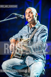 12 sep 2013, Casertavecchia (CE): Alex Britti in concert (43° settembre al borgo). ©Marcello DAndrea/Rosebud2